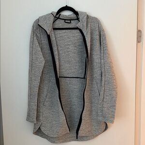 Lululemon Gray Hooded Zip-Up Jacket size 6